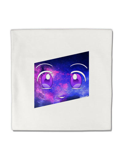 Cute Cosmic Eyes Micro Fleece 14&#x22;x14&#x22; Pillow Sham-Pillow Sham-TooLoud-White-Davson Sales