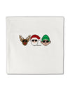 The X-mas Squad Micro Fleece 14&#x22;x14&#x22; Pillow Sham-Pillow Sham-TooLoud-White-Davson Sales