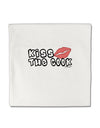 Kiss the Cook With Lips Micro Fleece 14&#x22;x14&#x22; Pillow Sham by TooLoud-Pillow Sham-TooLoud-White-Davson Sales