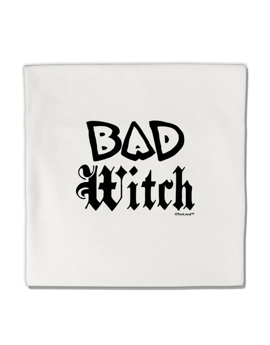 Bad Witch Micro Fleece 14&#x22;x14&#x22; Pillow Sham-Pillow Sham-TooLoud-White-Davson Sales