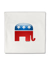 Republican Bubble Symbol Micro Fleece 14&#x22;x14&#x22; Pillow Sham-Pillow Sham-TooLoud-White-Davson Sales