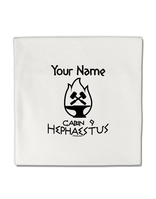 Personalized Cabin 9 Hephaestus Micro Fleece 14&#x22;x14&#x22; Pillow Sham-Pillow Sham-TooLoud-White-Davson Sales