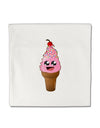 Cute Ice Cream Cone Micro Fleece 14&#x22;x14&#x22; Pillow Sham-Pillow Sham-TooLoud-White-Davson Sales