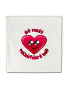 My First Valentine's Day Micro Fleece 14&#x22;x14&#x22; Pillow Sham-Pillow Sham-TooLoud-White-Davson Sales