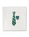 Wizard Tie Green and Silver Micro Fleece 14&#x22;x14&#x22; Pillow Sham-Pillow Sham-TooLoud-White-Davson Sales