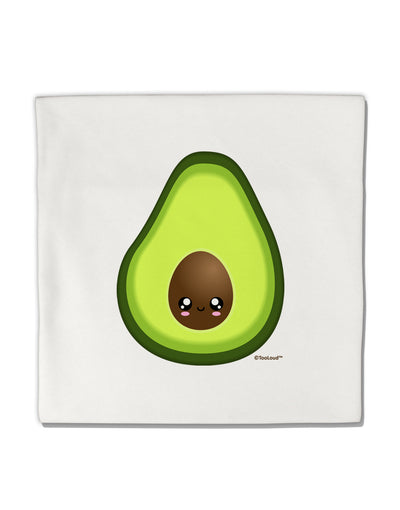 Cute Avocado Design Micro Fleece 14&#x22;x14&#x22; Pillow Sham-Pillow Sham-TooLoud-White-Davson Sales