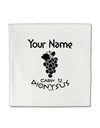 Personalized Cabin 12 Dionysus Micro Fleece 14&#x22;x14&#x22; Pillow Sham by TooLoud-Pillow Sham-TooLoud-White-Davson Sales