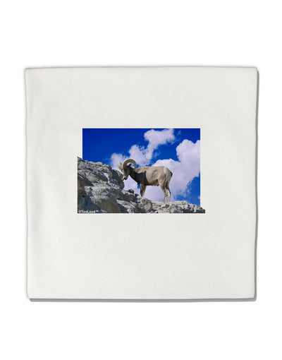 Bighorn Ram Micro Fleece 14&#x22;x14&#x22; Pillow Sham-Pillow Sham-TooLoud-White-Davson Sales