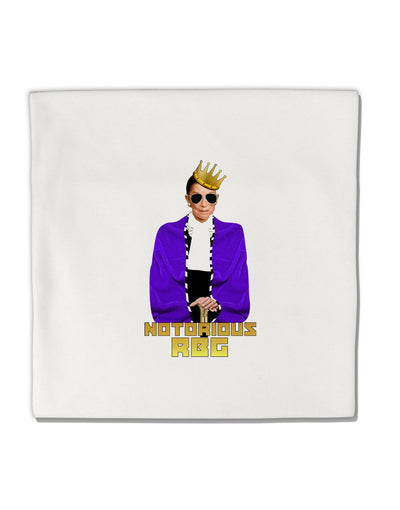 Notorious RBG Micro Fleece 14&#x22;x14&#x22; Pillow Sham by TooLoud-TooLoud-White-Davson Sales