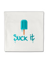 Suck It Popsicle Micro Fleece 14&#x22;x14&#x22; Pillow Sham-Pillow Sham-TooLoud-White-Davson Sales