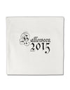 Halloween 2015 Script Distressed Micro Fleece 14&#x22;x14&#x22; Pillow Sham-Pillow Sham-TooLoud-White-Davson Sales