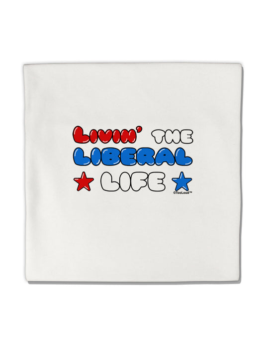 The Liberal Life Micro Fleece 14&#x22;x14&#x22; Pillow Sham-Pillow Sham-TooLoud-White-Davson Sales