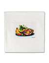 TooLoud Watercolor Fruit Bowl 3 Micro Fleece 14&#x22;x14&#x22; Pillow Sham-Pillow Sham-TooLoud-White-Davson Sales