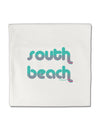 South Beach Color Scheme Design Micro Fleece 14&#x22;x14&#x22; Pillow Sham by TooLoud-Pillow Sham-TooLoud-White-Davson Sales