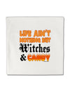 TooLoud Witches and Candy Color Micro Fleece 14&#x22;x14&#x22; Pillow Sham-Pillow Sham-TooLoud-White-Davson Sales