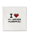 I Heart My Gamer Husband Micro Fleece 14&#x22;x14&#x22; Pillow Sham-Pillow Sham-TooLoud-White-Davson Sales