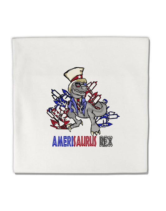 TooLoud AMERISAURUS REX Micro Fleece 14 Inch x 14 Inch Pillow Sham-ThrowPillowCovers-TooLoud-Davson Sales
