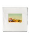 Arizona Scene Watercolor Micro Fleece 14&#x22;x14&#x22; Pillow Sham-Pillow Sham-TooLoud-White-Davson Sales