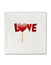 Love Lollipop Micro Fleece 14&#x22;x14&#x22; Pillow Sham-Pillow Sham-TooLoud-White-Davson Sales