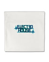 Electro House Bolt Micro Fleece 14&#x22;x14&#x22; Pillow Sham-Pillow Sham-TooLoud-White-Davson Sales