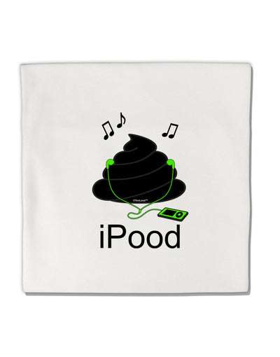 iPood Micro Fleece 14&#x22;x14&#x22; Pillow Sham-Pillow Sham-TooLoud-White-Davson Sales