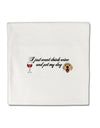 I Just Want To Drink Wine And Pet My Dog Micro Fleece 14&#x22;x14&#x22; Pillow Sham by TooLoud-Pillow Sham-TooLoud-White-Davson Sales