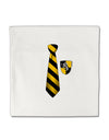 TooLoud Wizard Tie Yellow and Black Micro Fleece 14&#x22;x14&#x22; Pillow Sham-Pillow Sham-TooLoud-White-Davson Sales