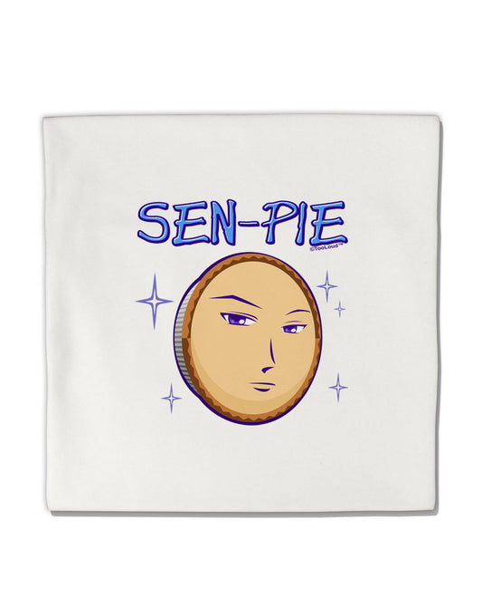 Sen-Pie Sama Kun San Chan Micro Fleece 14&#x22;x14&#x22; Pillow Sham-Pillow Sham-TooLoud-White-Davson Sales