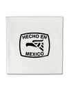 Hecho en Mexico Eagle Symbol with Text Micro Fleece 14&#x22;x14&#x22; Pillow Sham by TooLoud-Pillow Sham-TooLoud-White-Davson Sales