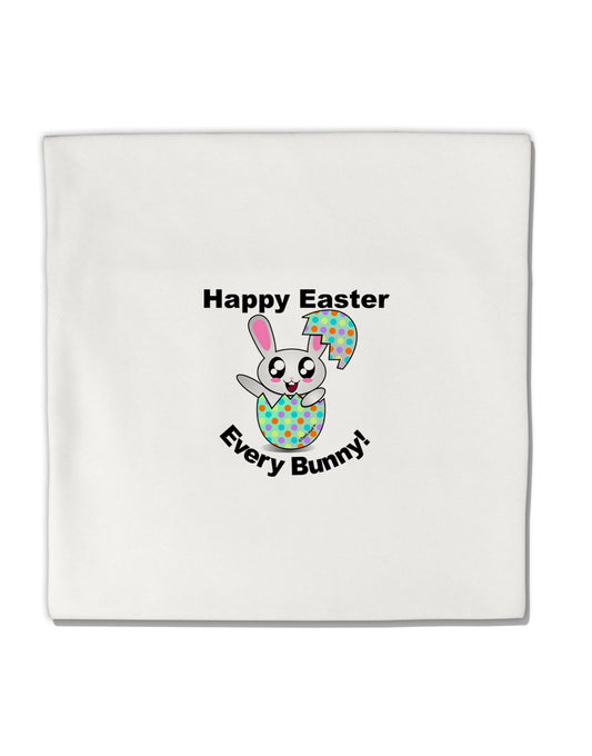 Happy Easter Every Bunny Micro Fleece 14&#x22;x14&#x22; Pillow Sham by TooLoud-TooLoud-White-Davson Sales