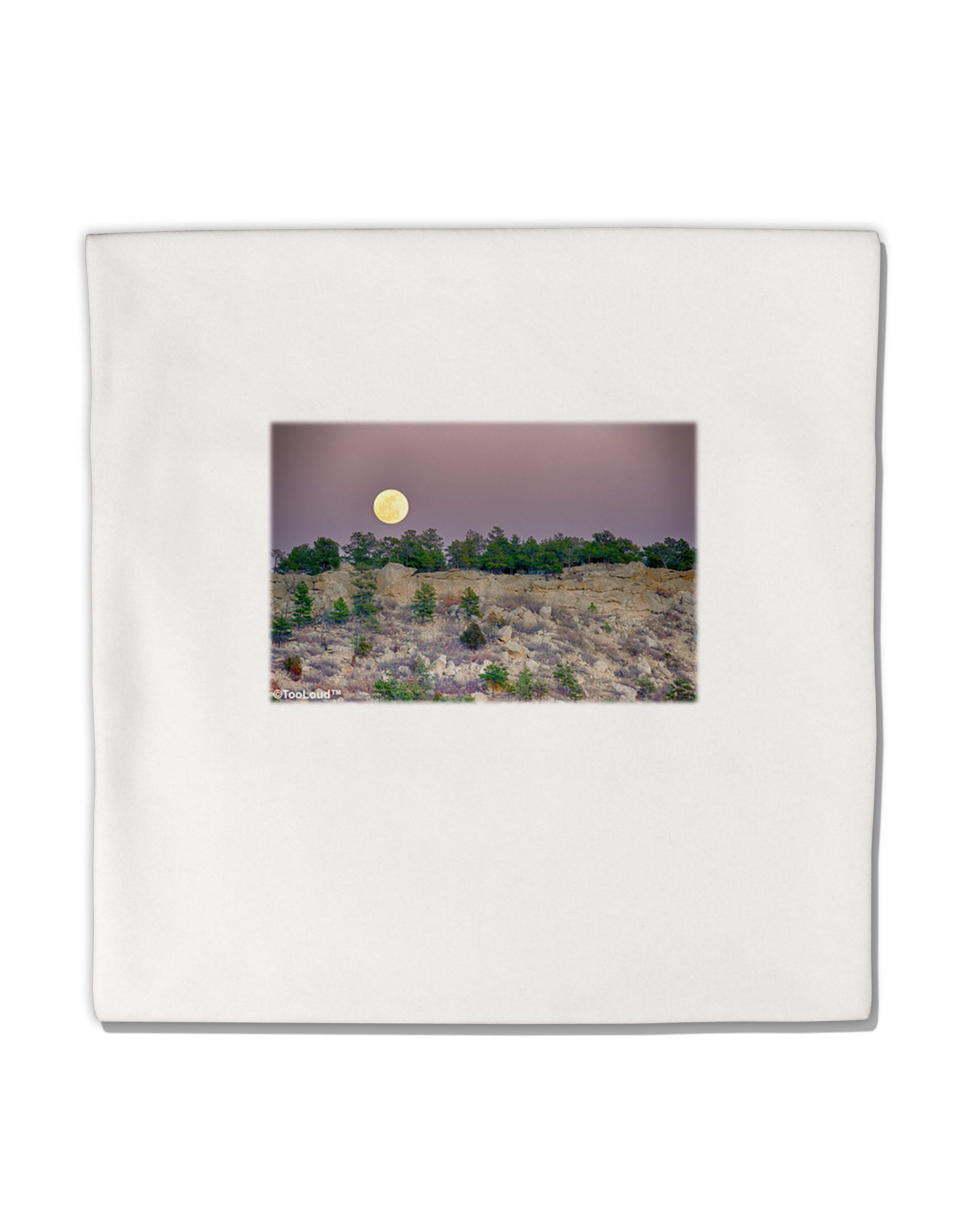 Ute Park Colorado Micro Fleece 14&#x22;x14&#x22; Pillow Sham by TooLoud-Pillow Sham-TooLoud-White-Davson Sales