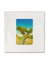 Colorado Tree Watercolor Micro Fleece 14&#x22;x14&#x22; Pillow Sham-Pillow Sham-TooLoud-White-Davson Sales