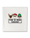 The X-mas Squad Text Micro Fleece 14&#x22;x14&#x22; Pillow Sham-Pillow Sham-TooLoud-White-Davson Sales