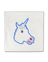 Fanciful Unicorn Micro Fleece 14&#x22;x14&#x22; Pillow Sham-Pillow Sham-TooLoud-White-Davson Sales