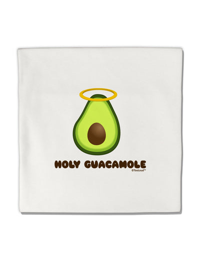 Holy Guacamole Design Micro Fleece 14&#x22;x14&#x22; Pillow Sham by TooLoud-Pillow Sham-TooLoud-White-Davson Sales