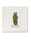 TooLoud On Point Cactus Micro Fleece 14 Inch x 14 Inch Pillow Sham-ThrowPillowCovers-TooLoud-Davson Sales