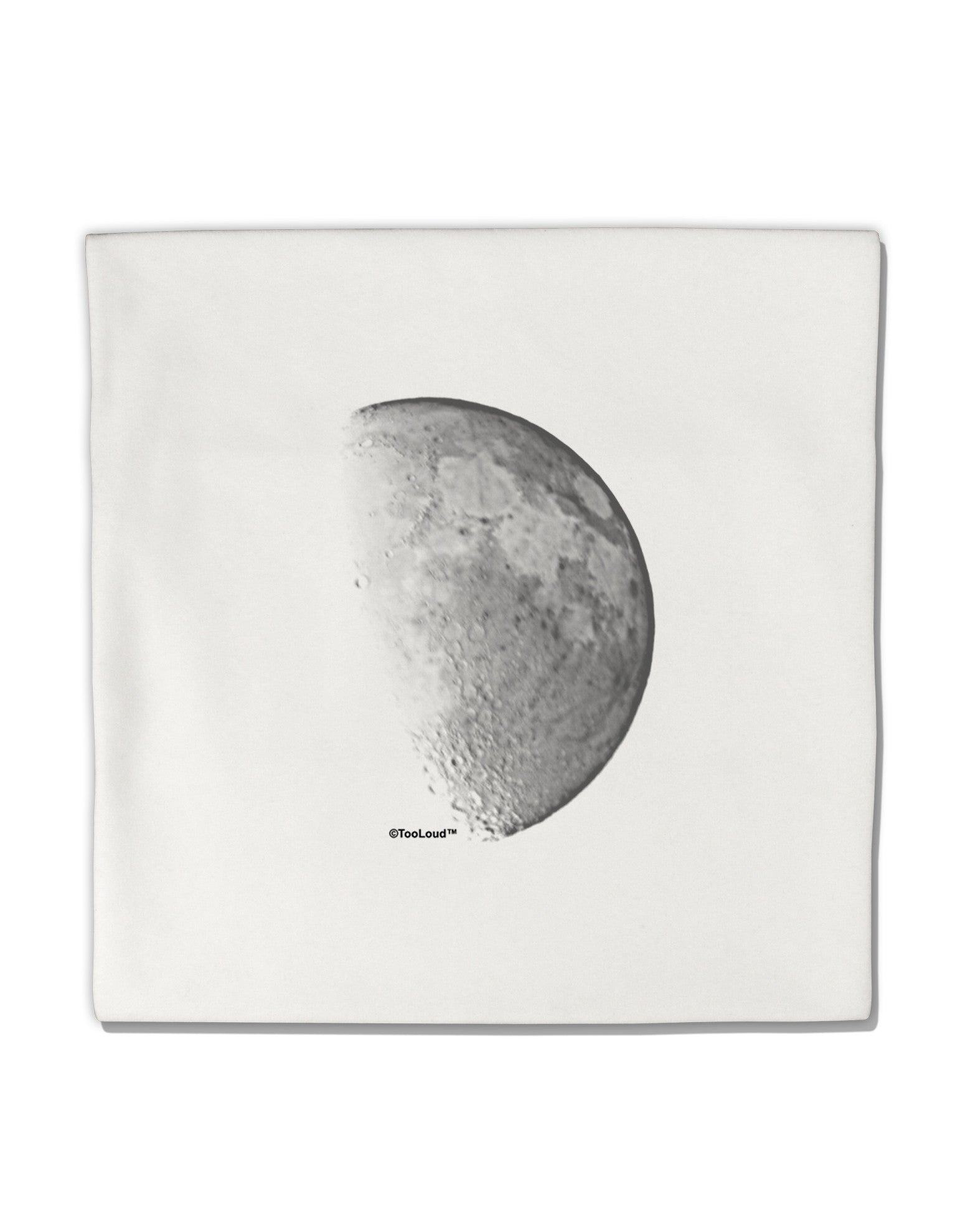 Moon Shadow Micro Fleece 14&#x22;x14&#x22; Pillow Sham-Pillow Sham-TooLoud-White-Davson Sales