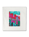 Chicago Abstract 2 Watercolor Micro Fleece 14&#x22;x14&#x22; Pillow Sham-Pillow Sham-TooLoud-White-Davson Sales