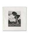 Colorado Landscape Monochrome Micro Fleece 14&#x22;x14&#x22; Pillow Sham-Pillow Sham-TooLoud-White-Davson Sales