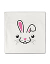 Cute Bunny Face Micro Fleece 14&#x22;x14&#x22; Pillow Sham-Pillow Sham-TooLoud-White-Davson Sales