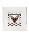Cool Rudolph Sweater Micro Fleece 14&#x22;x14&#x22; Pillow Sham-Pillow Sham-TooLoud-White-Davson Sales