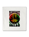 Midnight Toker Marijuana Micro Fleece 14&#x22;x14&#x22; Pillow Sham-Pillow Sham-TooLoud-White-Davson Sales