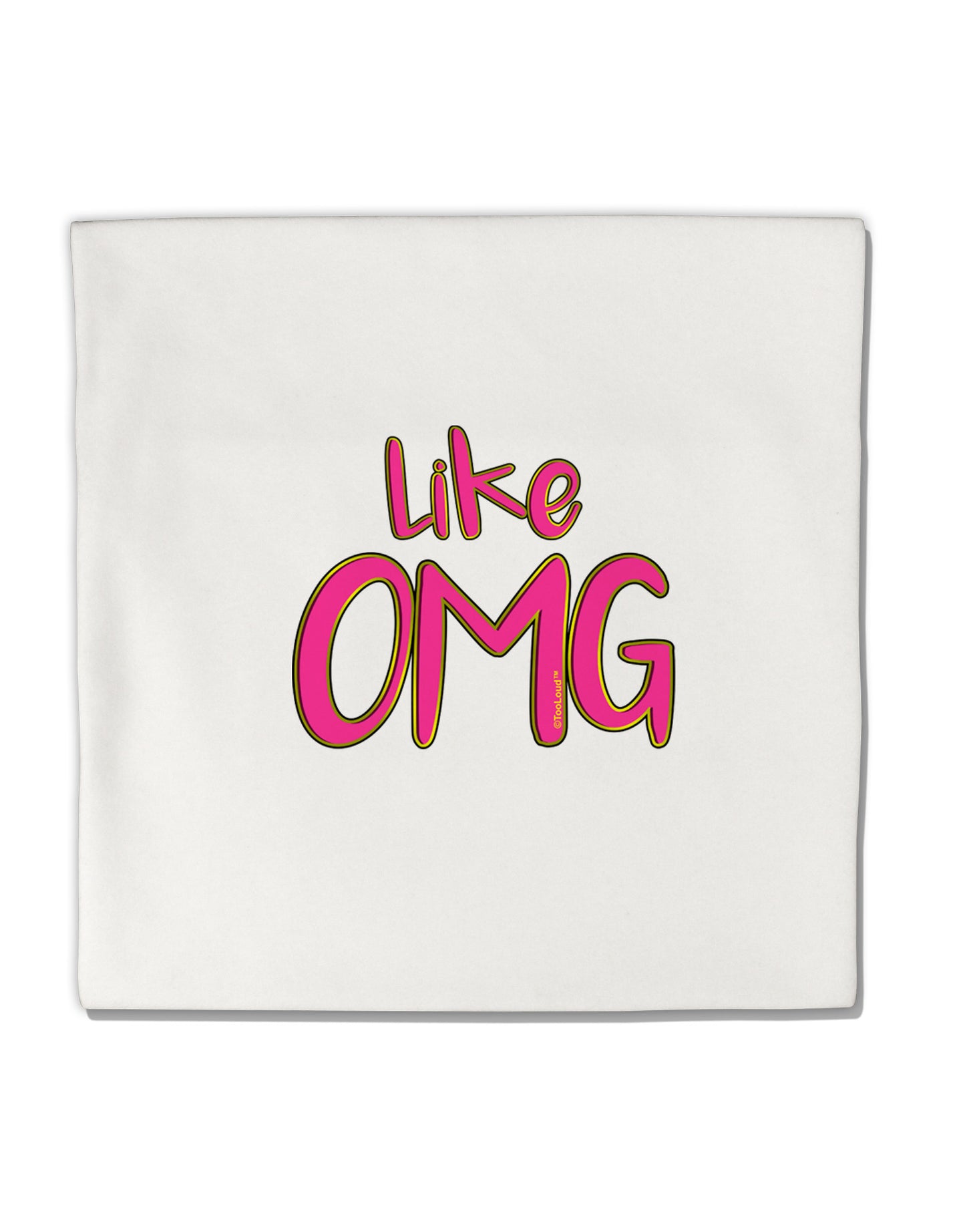 Like OMG Micro Fleece 14"x14" Pillow Sham by TooLoud-Pillow Sham-TooLoud-White-Davson Sales
