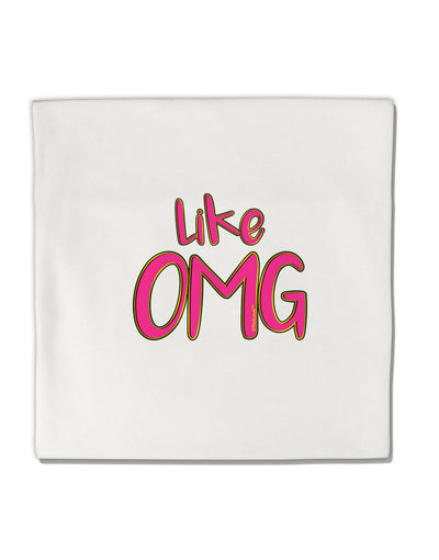 Like OMG Micro Fleece 14&#x22;x14&#x22; Pillow Sham by TooLoud-Pillow Sham-TooLoud-White-Davson Sales