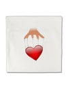 Heart on Puppet Strings Micro Fleece 14&#x22;x14&#x22; Pillow Sham-Pillow Sham-TooLoud-White-Davson Sales