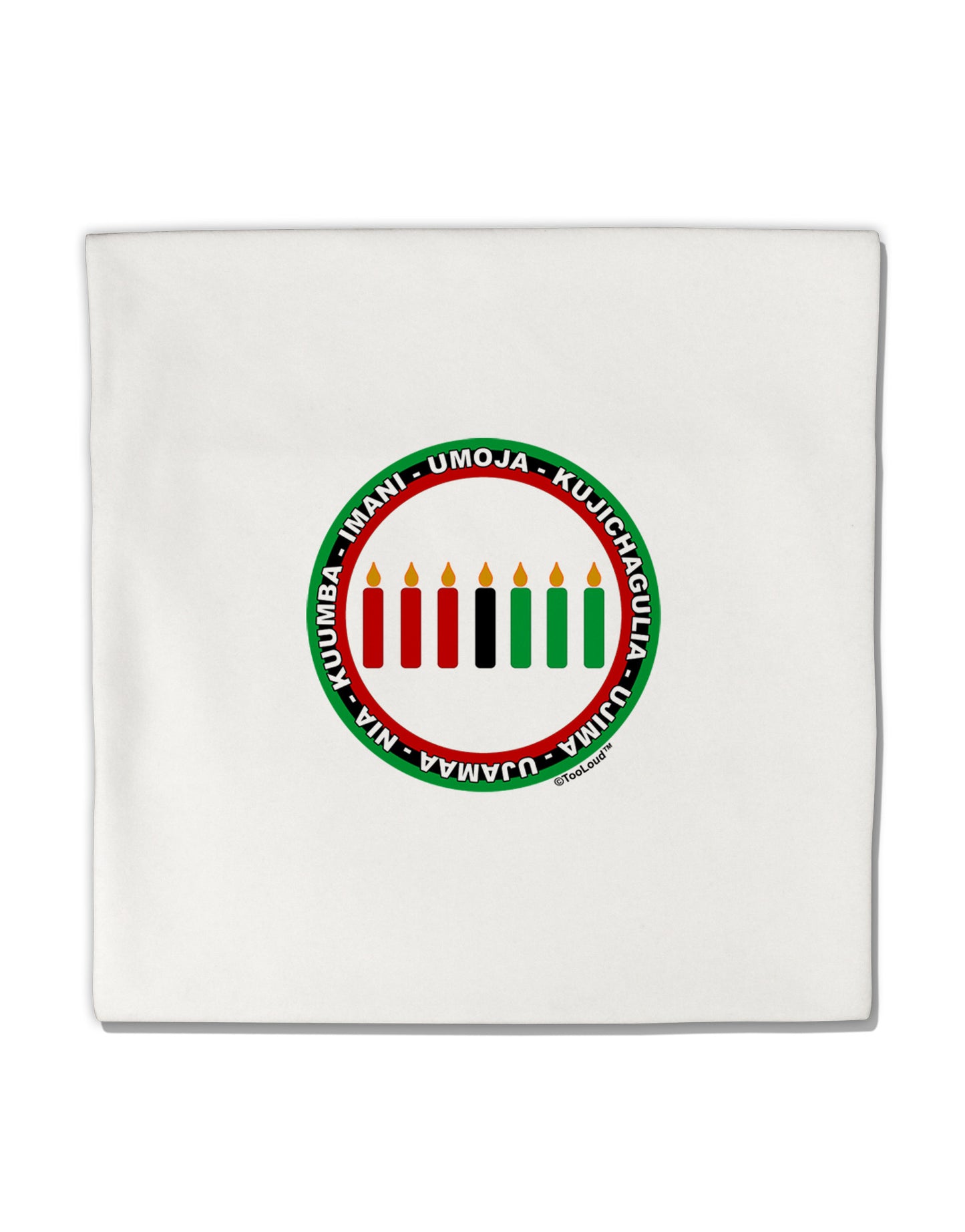 7 Principles Circle Micro Fleece 14&#x22;x14&#x22; Pillow Sham-Pillow Sham-TooLoud-White-Davson Sales