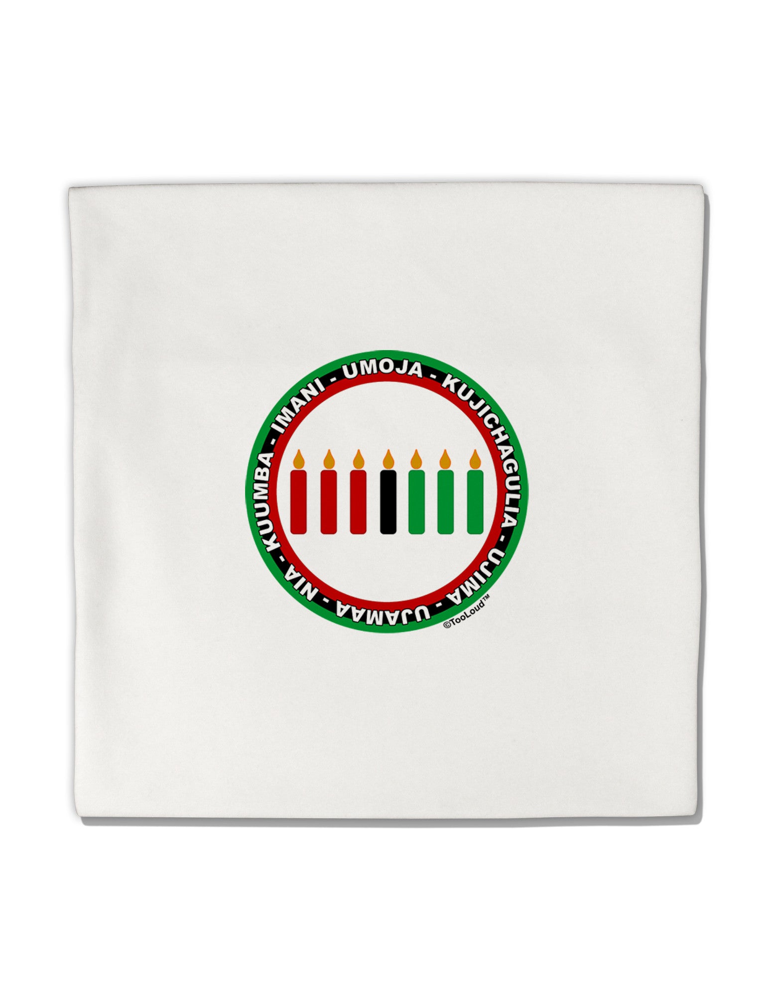 7 Principles Circle Micro Fleece 14&#x22;x14&#x22; Pillow Sham-Pillow Sham-TooLoud-White-Davson Sales