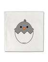 Cute Hatching Chick - Gray Micro Fleece 14&#x22;x14&#x22; Pillow Sham by TooLoud-Pillow Sham-TooLoud-White-Davson Sales