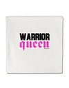 TooLoud Warrior Queen Pink Script Micro Fleece 14&#x22;x14&#x22; Pillow Sham-Pillow Sham-TooLoud-White-Davson Sales