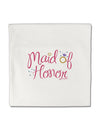 Maid of Honor - Diamond Ring Design - Color Micro Fleece 14&#x22;x14&#x22; Pillow Sham-Pillow Sham-TooLoud-White-Davson Sales